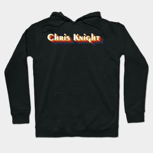 retro vintage Chris Knight Hoodie